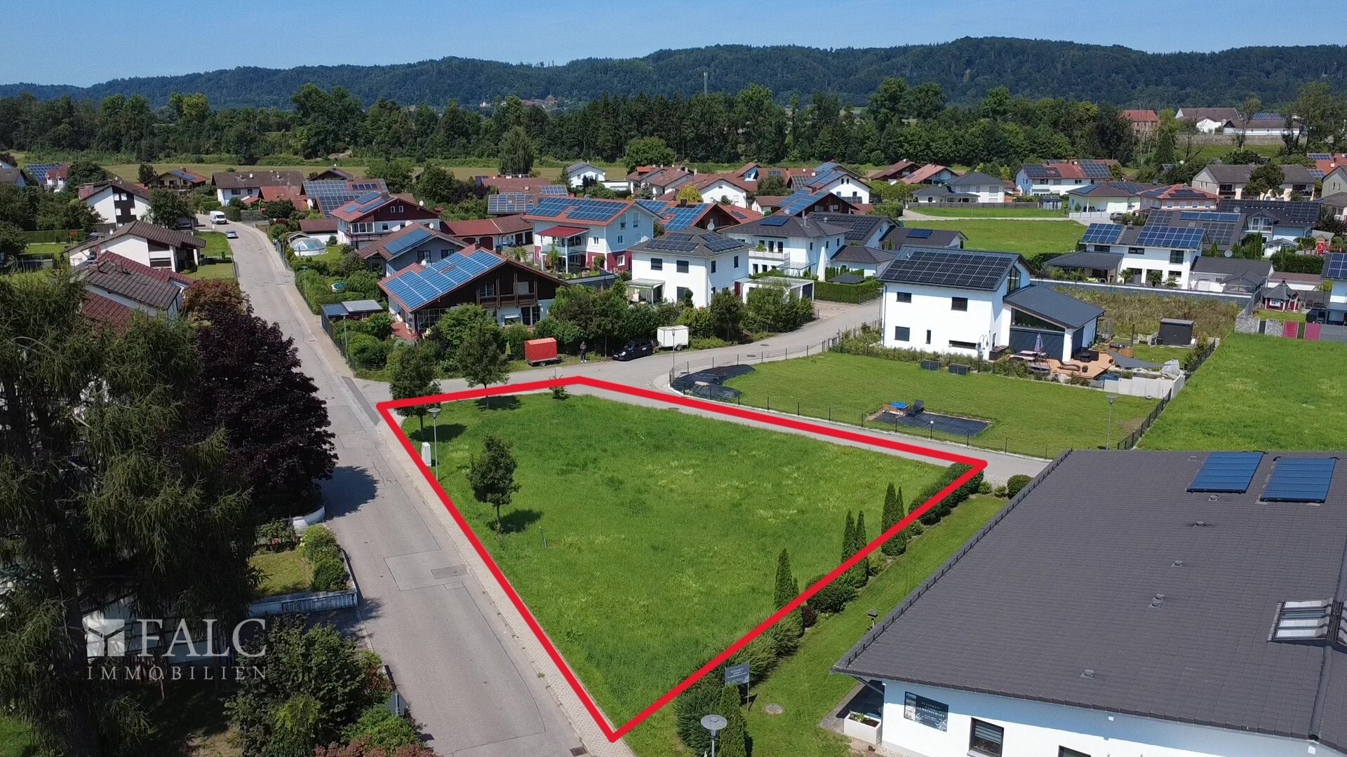 Am Wirtsgarten 2 markiert